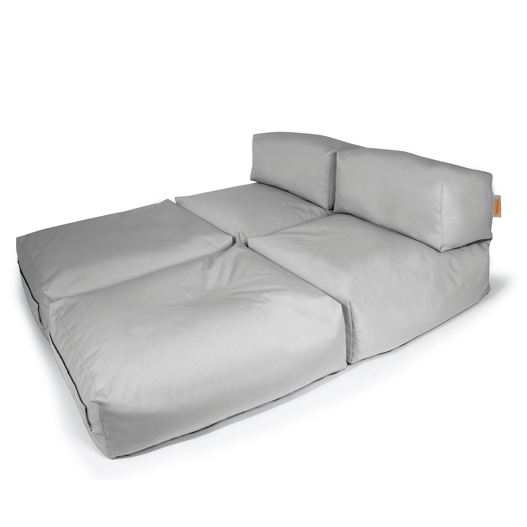 OUTBAG Outdoor Sitzsack switch Plus 2er Set Cool-Grey