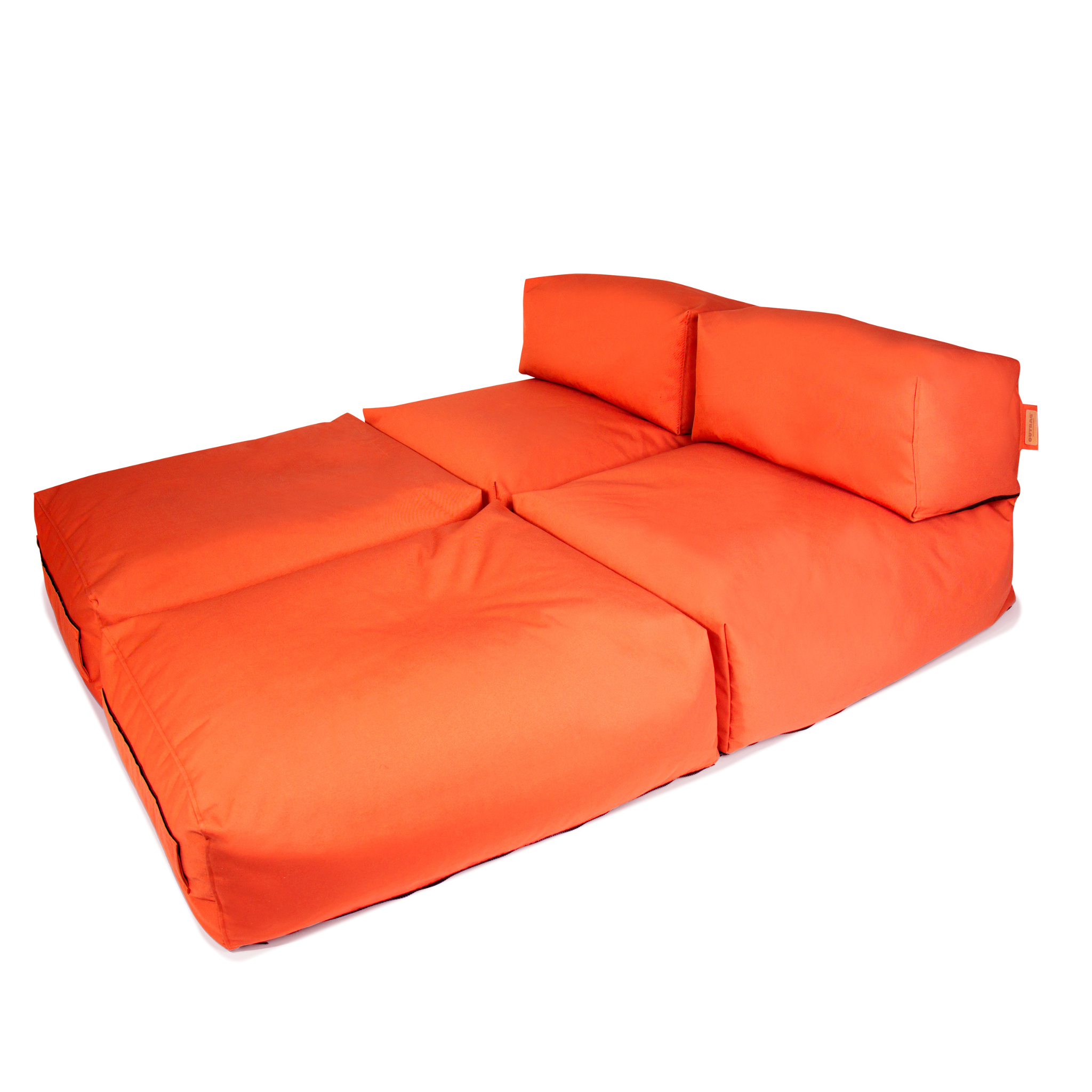 OUTBAG Outdoor Sitzsack switch Plus 2er Set Orange
